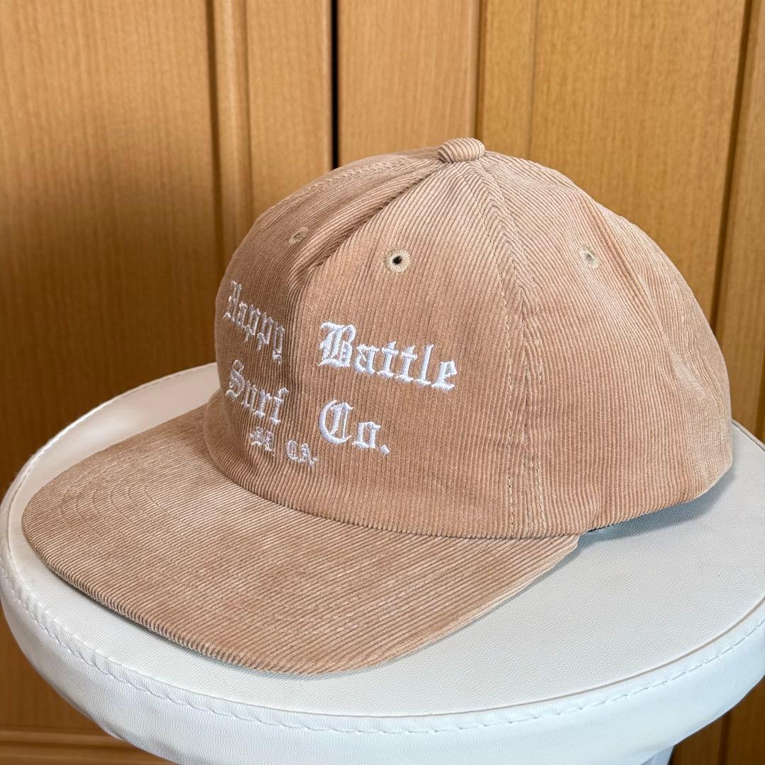 新品 Happy Battle Surf ハッピーバトル コーデュロイキャップ