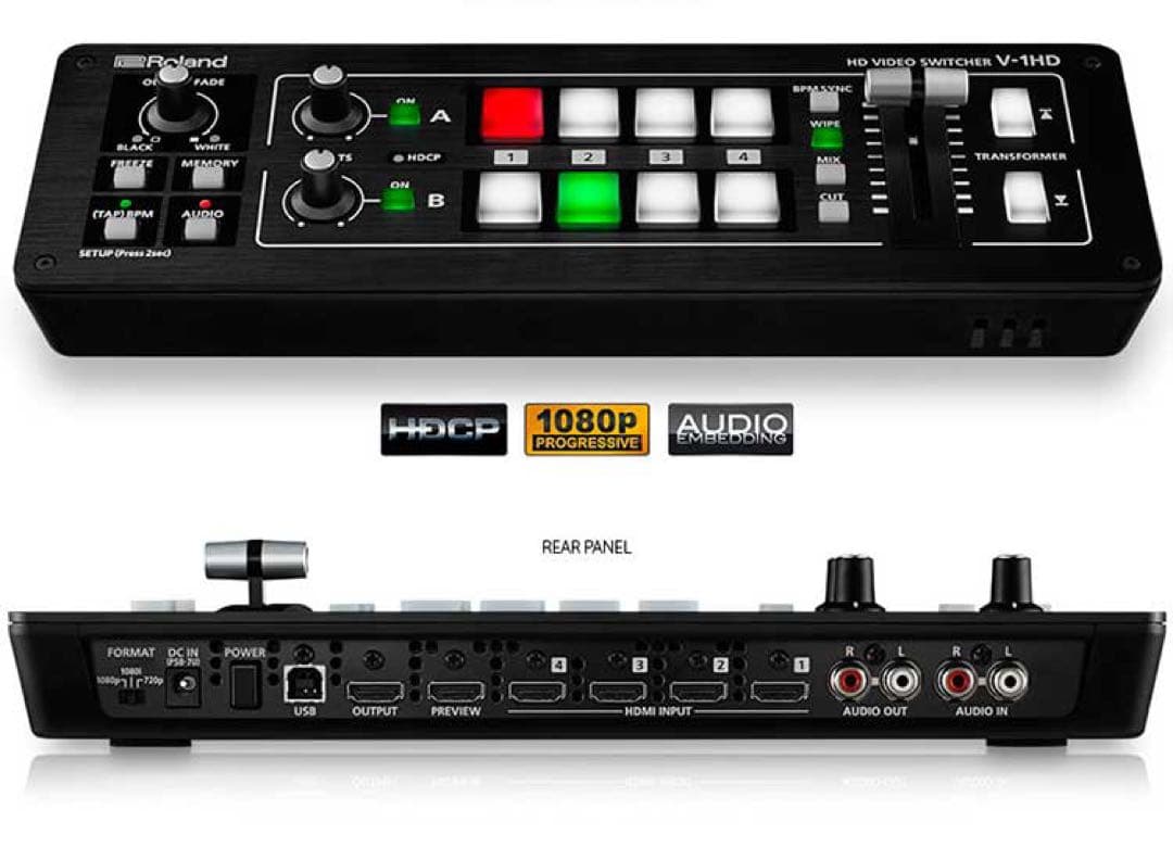 【美品】Roland V-1HD HDMIビデオスイッチャー