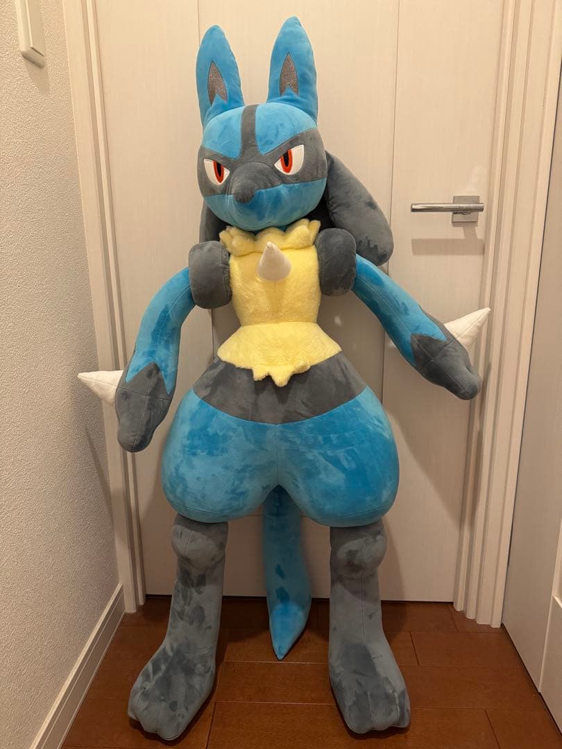 本日限り　ポケモンセンター ルカリオ 等身大ぬいぐるみ　最終値下げ