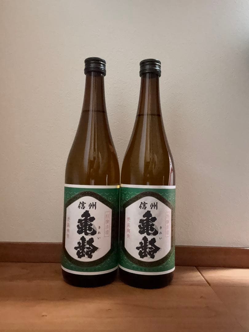 信州亀齢 グリーンラベル 720ml 3本セット　.keiikk