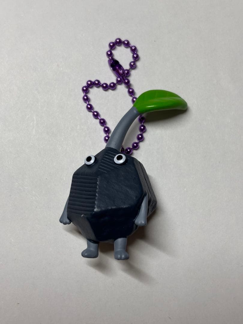 新品未使用ピクミン ストラップ 黒と緑 約5cm