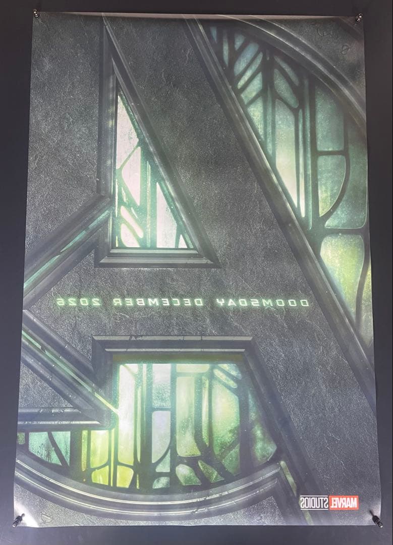 *枚数限定*映画館用両面印刷ポスターINTL版:アベンジャーズ/ドゥームズデイ