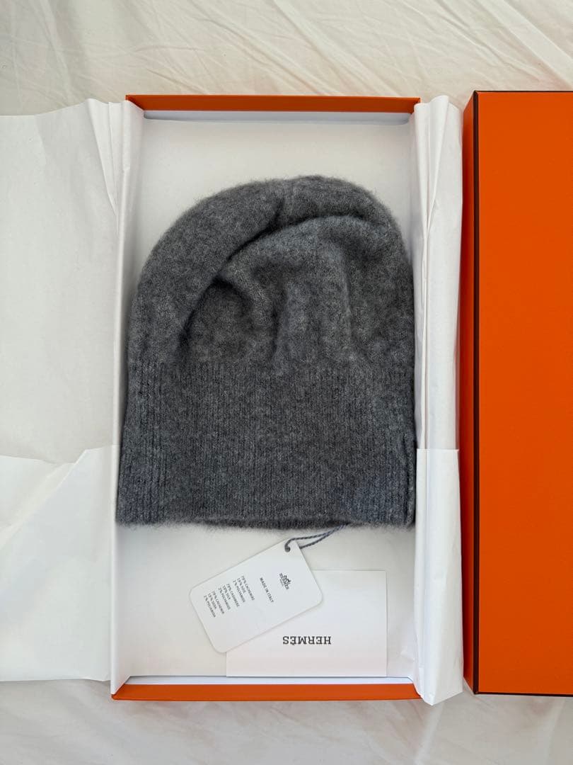 HERMÈS ニット帽　エルメス　帽子