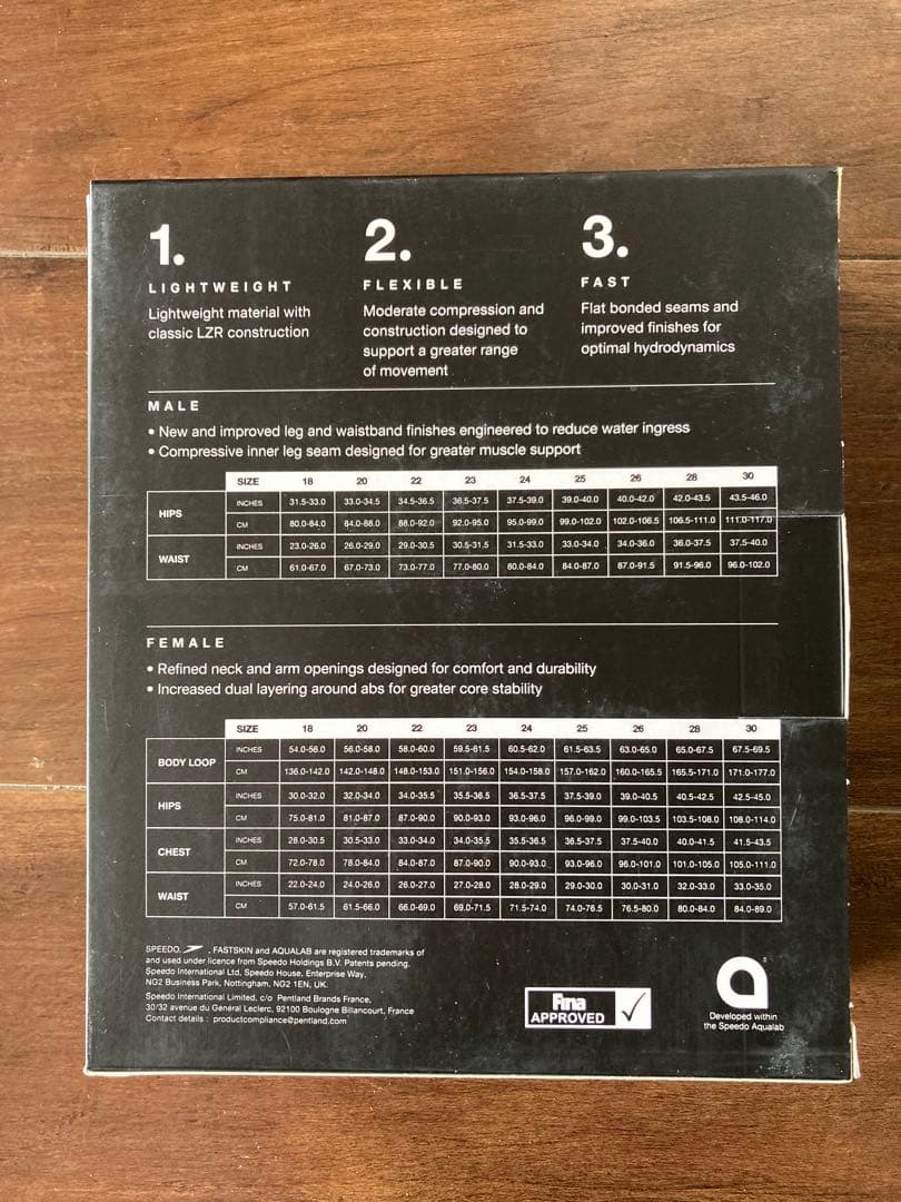 Speedo ファストスキンレーザーピュアヴァラー