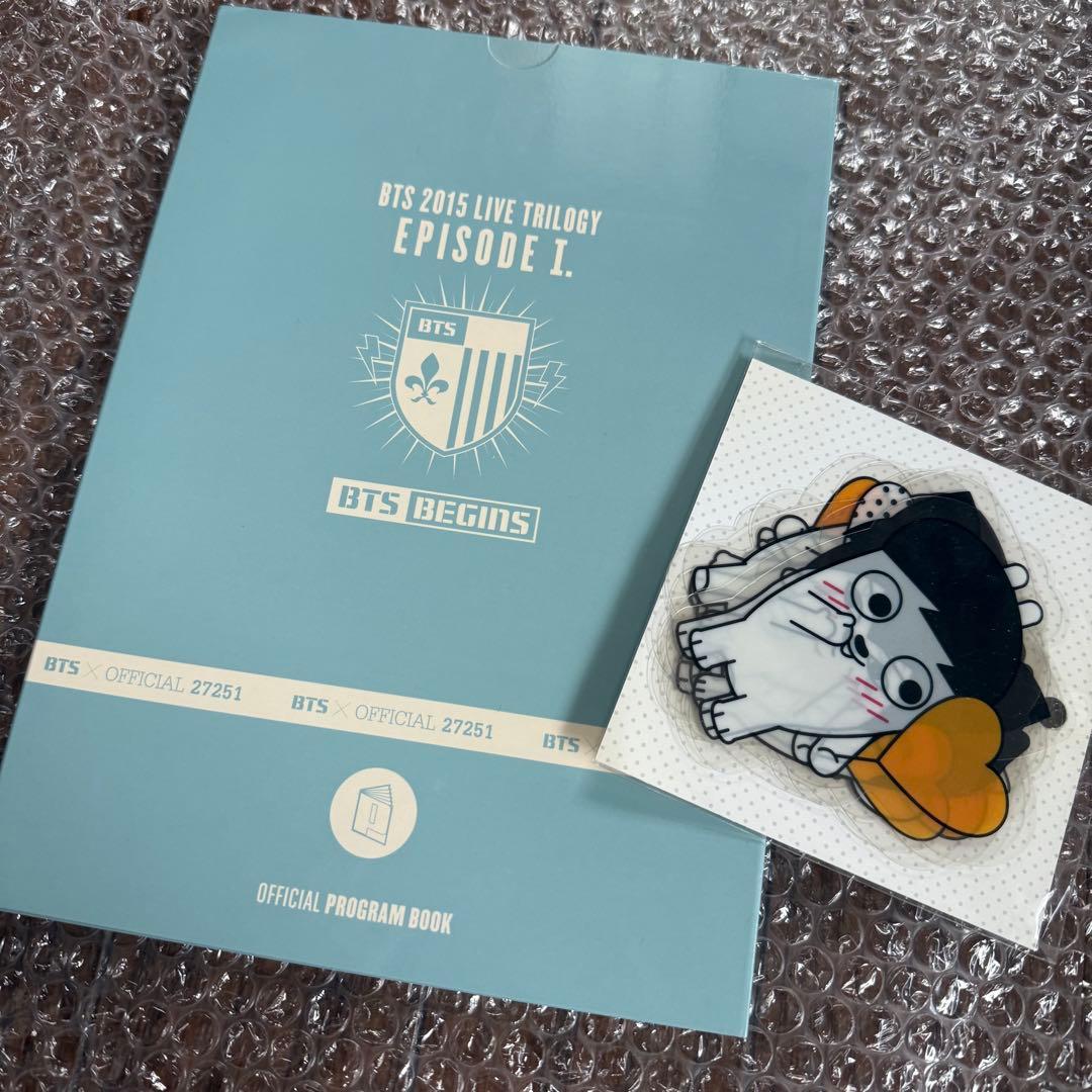 bts 2015 プログラムブック＋ステッカー