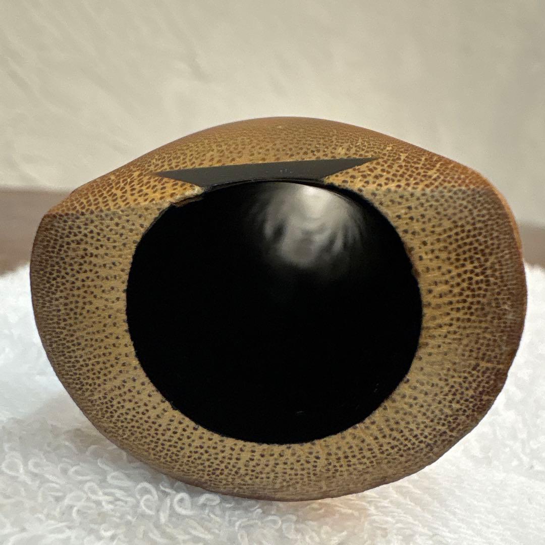 尺八　竹治刻印2箇所　銀三線　竹製　琴古流　約48、5㎝