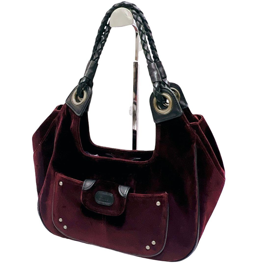 Chloe クロエ ハンドバッグ スエード archive ヴィンテージ