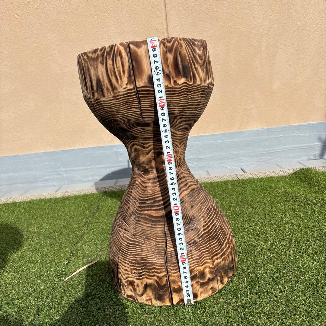 杉丸太　スツール