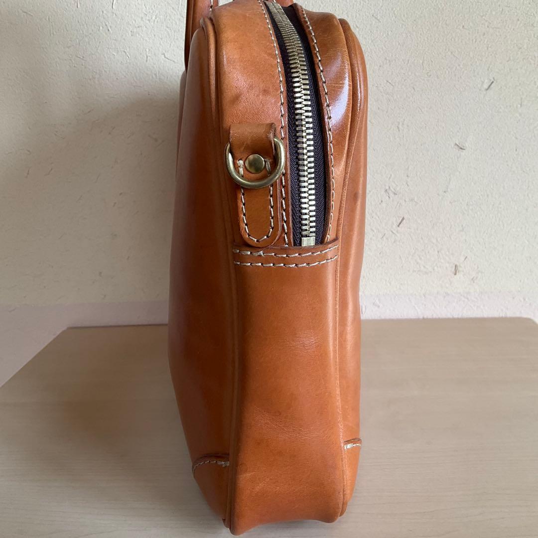 HERZ ヘルツ 2way ビジネスバッグ レザーバッグ ショルダー欠品