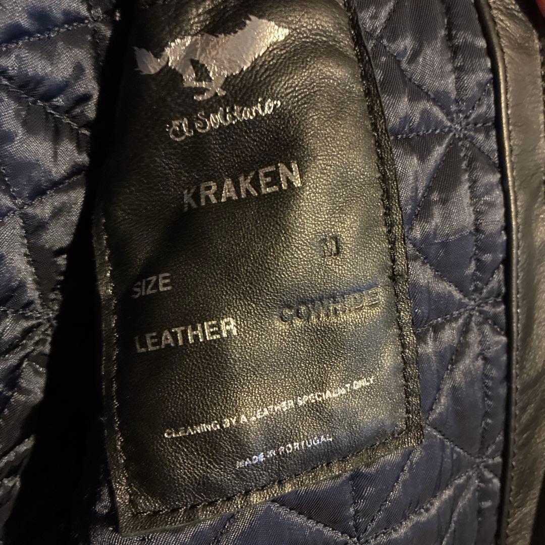 el solitario クラーケン　レザージャケット