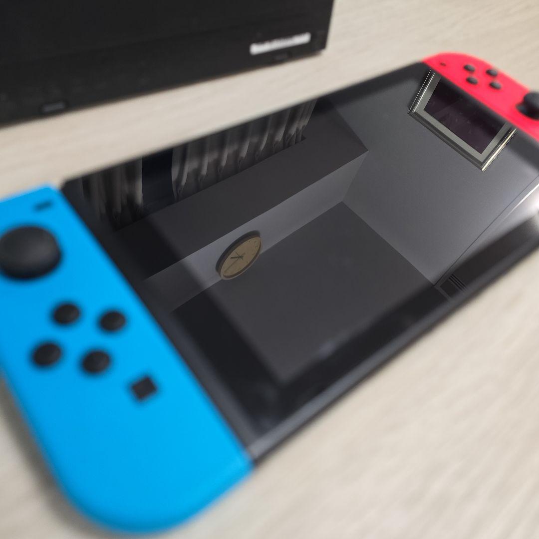 Nintendo Switch 本体 青/赤 電源アダプター付き