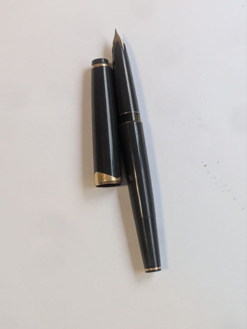 モンブラン　no12　グレー軸　細字