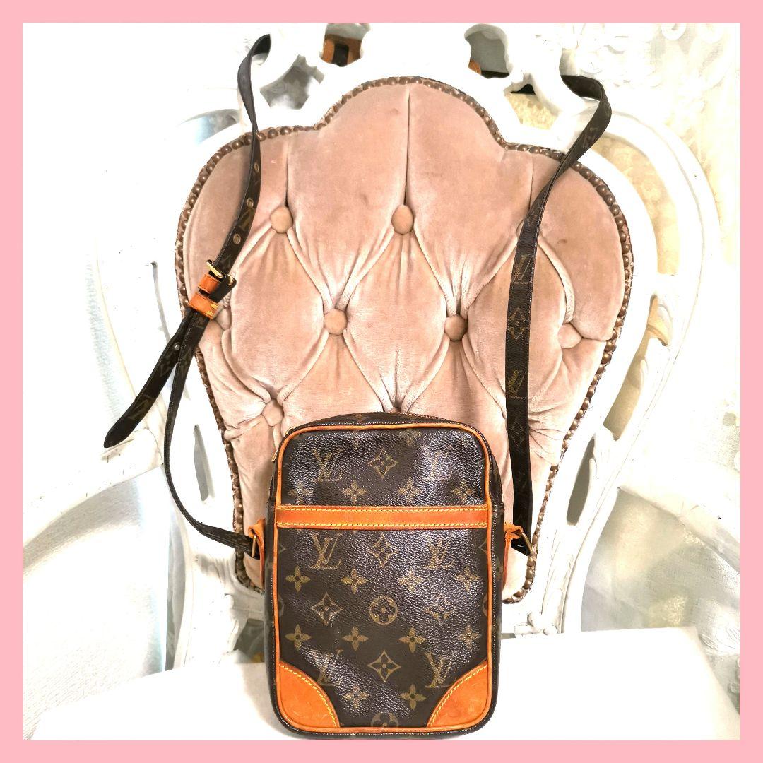 Jiang!モノグラム柄ルイヴィトンダヌーブM45264ショルダーバッグ