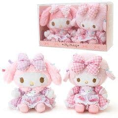 マイメロディ ＆ マイスウィートピアノ ぬいぐるみセット リボンでおそろ