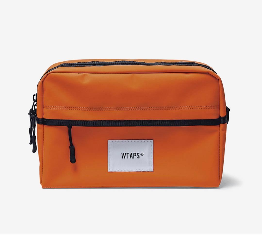 WTAPS オレンジ ポーチ 未使用 タグ付き