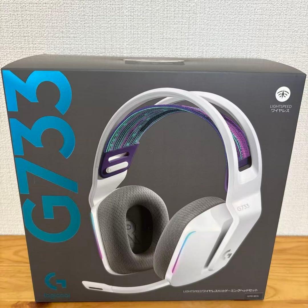 Logicool G ワイヤレス ゲーミングヘッドセットG733-WHn