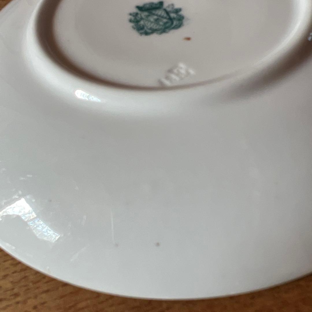 フランスサルグミンヌ窯、Mintonパターン148 ティーカップ＆ソーサー