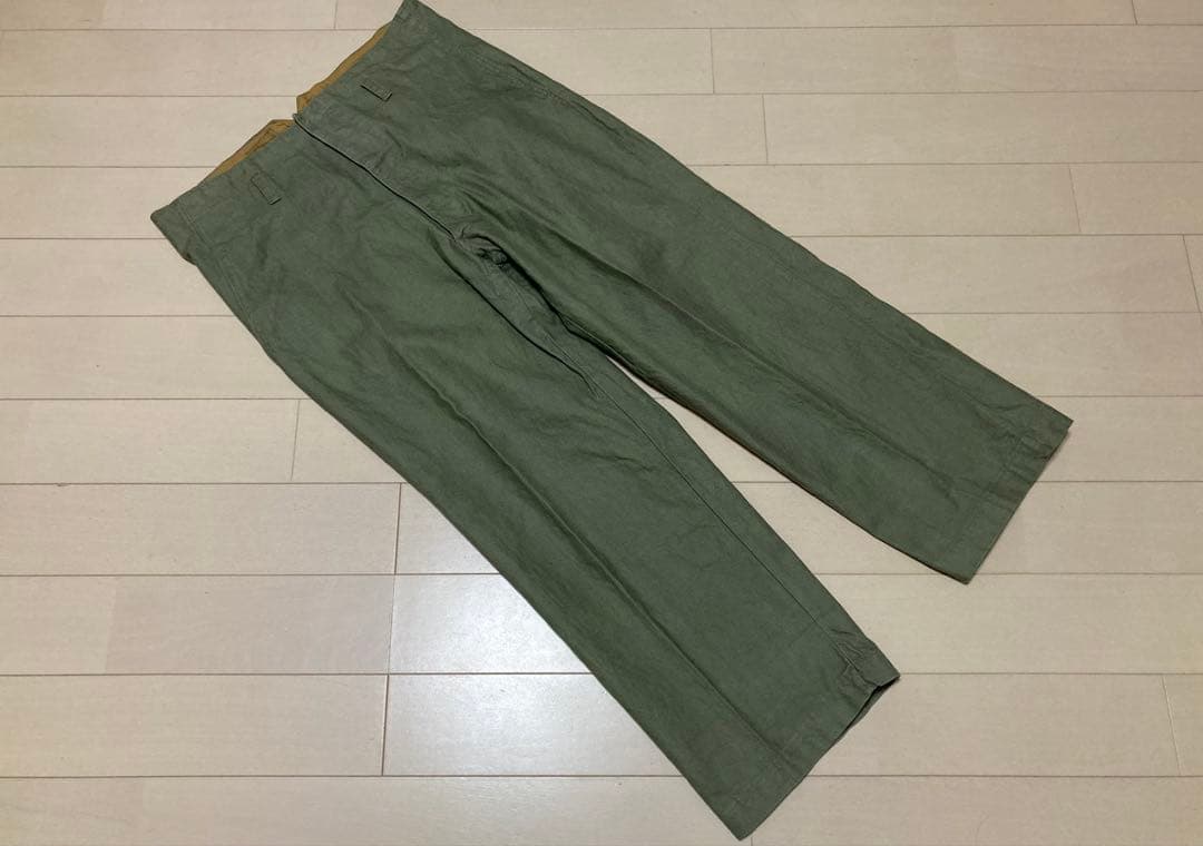 実物　日本海軍　第三種軍装　ズボン　上海衣糧廠