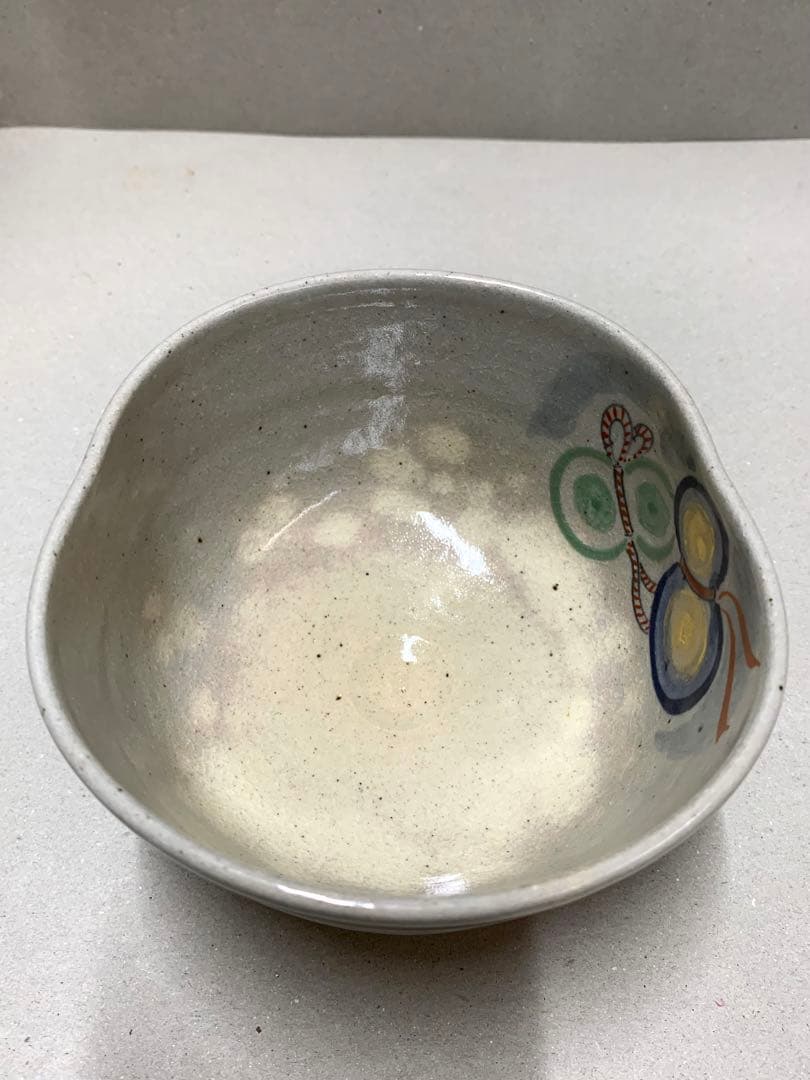 寺尾陶象 乾山写 瓢箪から駒 茶碗 京焼 清水焼 茶道具 抹茶碗