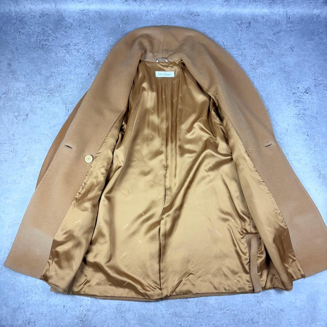 マックスマーラ　Max Mara カシミヤ　ウール　42 白タグ　コート