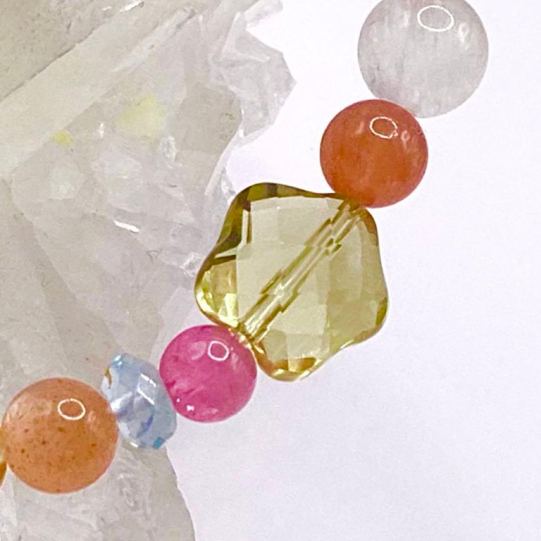 天然石★ブレスレット ストロベリークォーツ ♪ 359