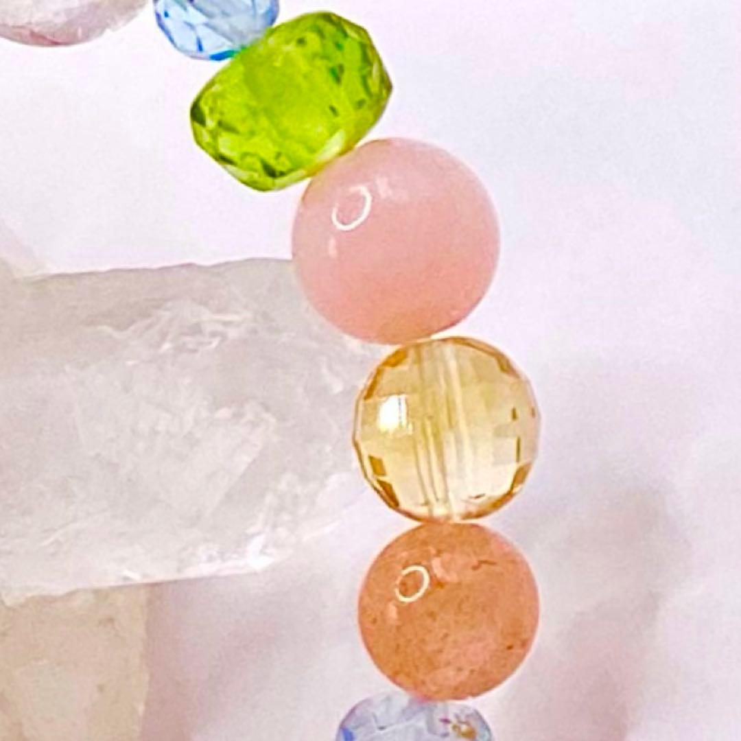 天然石★ブレスレット ストロベリークォーツ ♪ 359