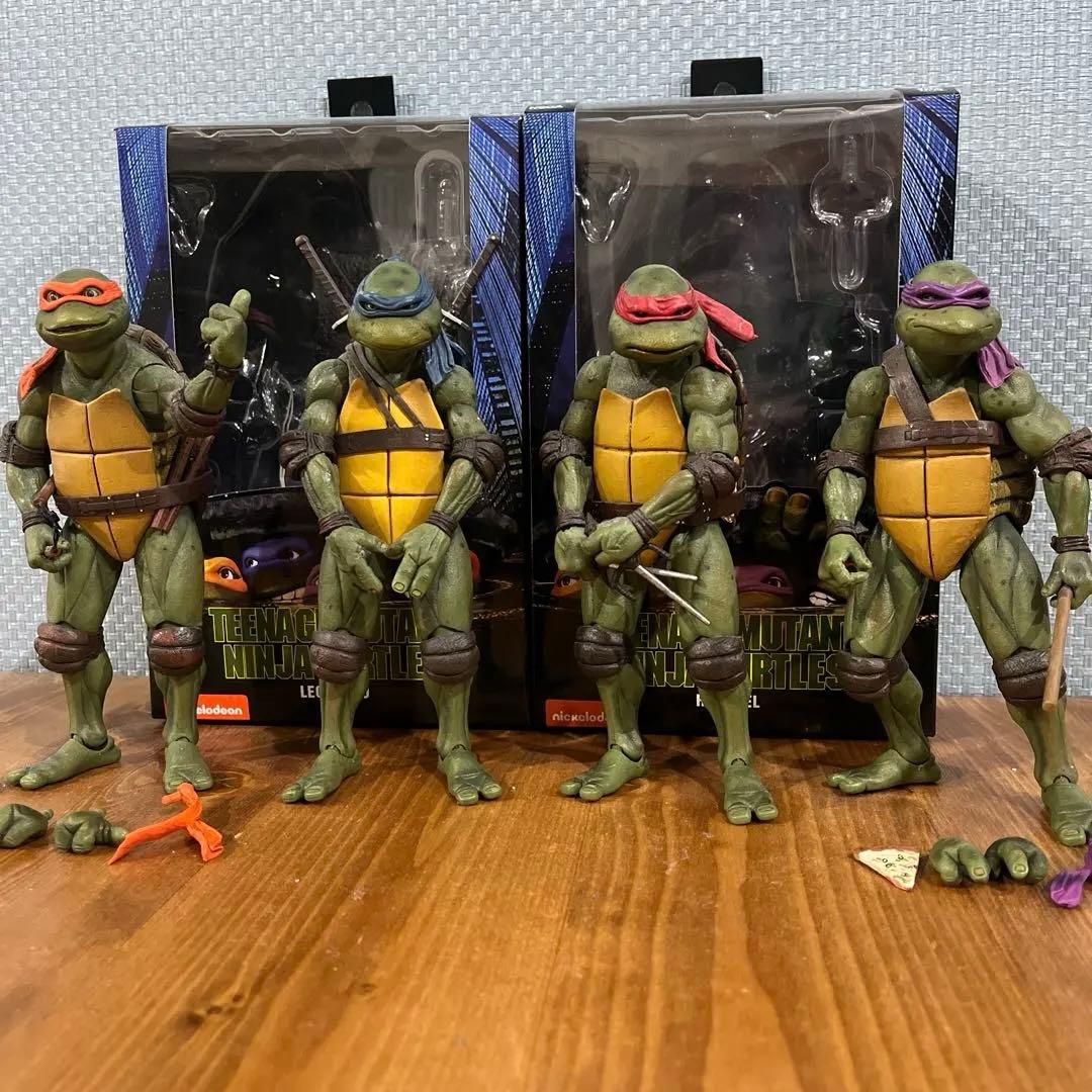NECA ミュータントタートルズ　4体セット