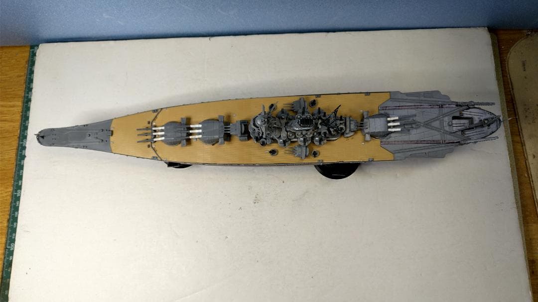 1/700 艦NEXT 日本海軍 戦艦・武蔵（改装前・完成品）、搭載機 2機