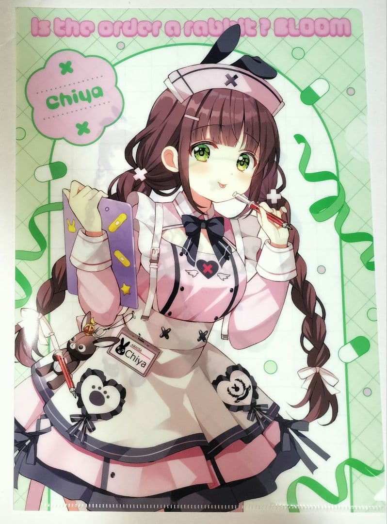 ごちうさ 千夜 クリアファイル アトレ秋葉原 コンカフェ