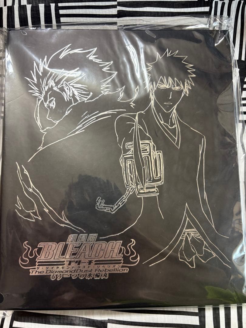 BLEACH ブリーチ 劇場版もう一つの氷輪丸 日番谷 一護 非売品 バインダー