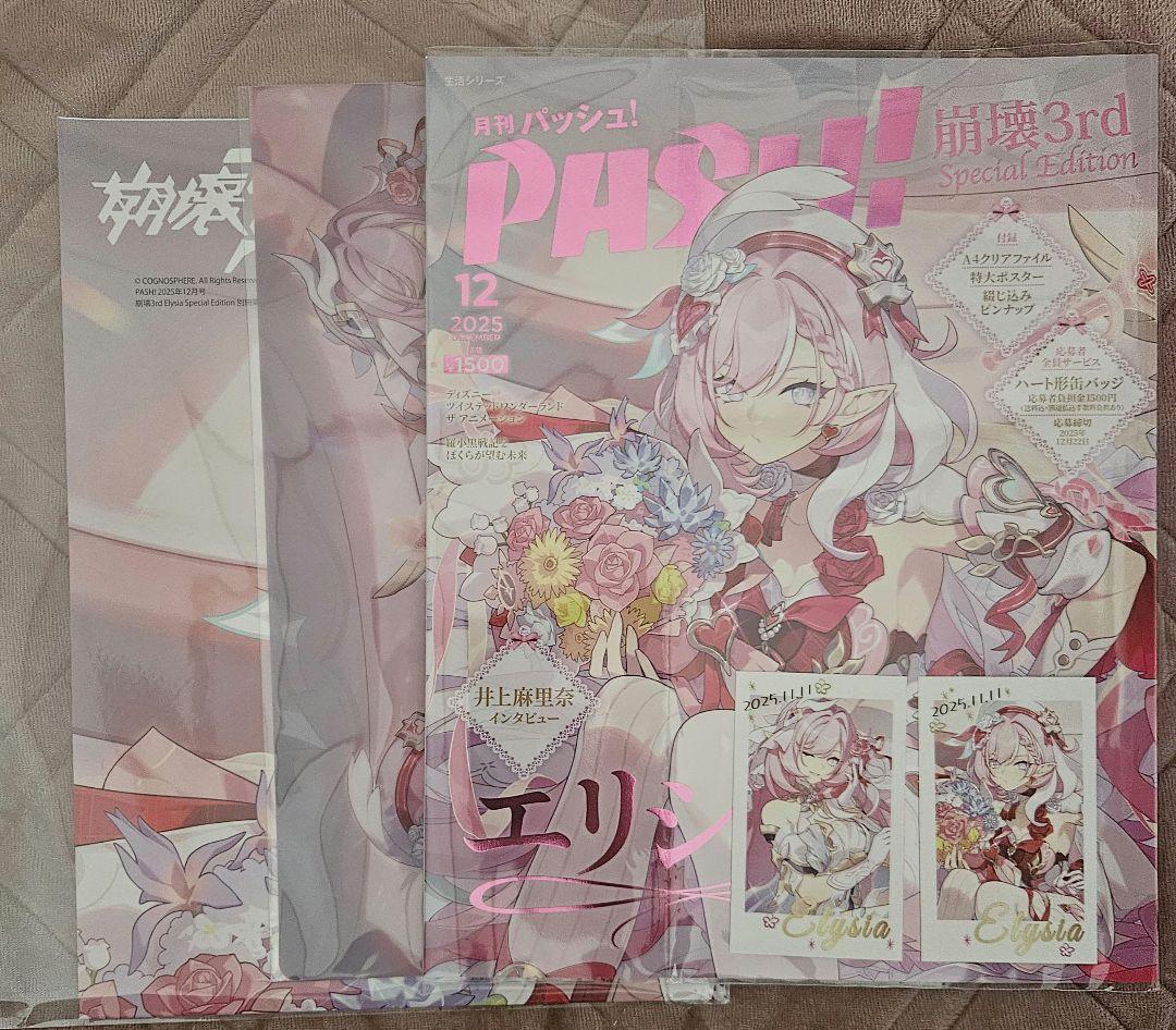 エリシア pash 12月号 崩壊3rd special edition
