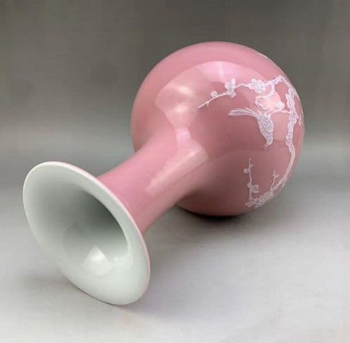 景徳鎮窯 花瓶  時代物　陶磁器 中国古玩 骨董品