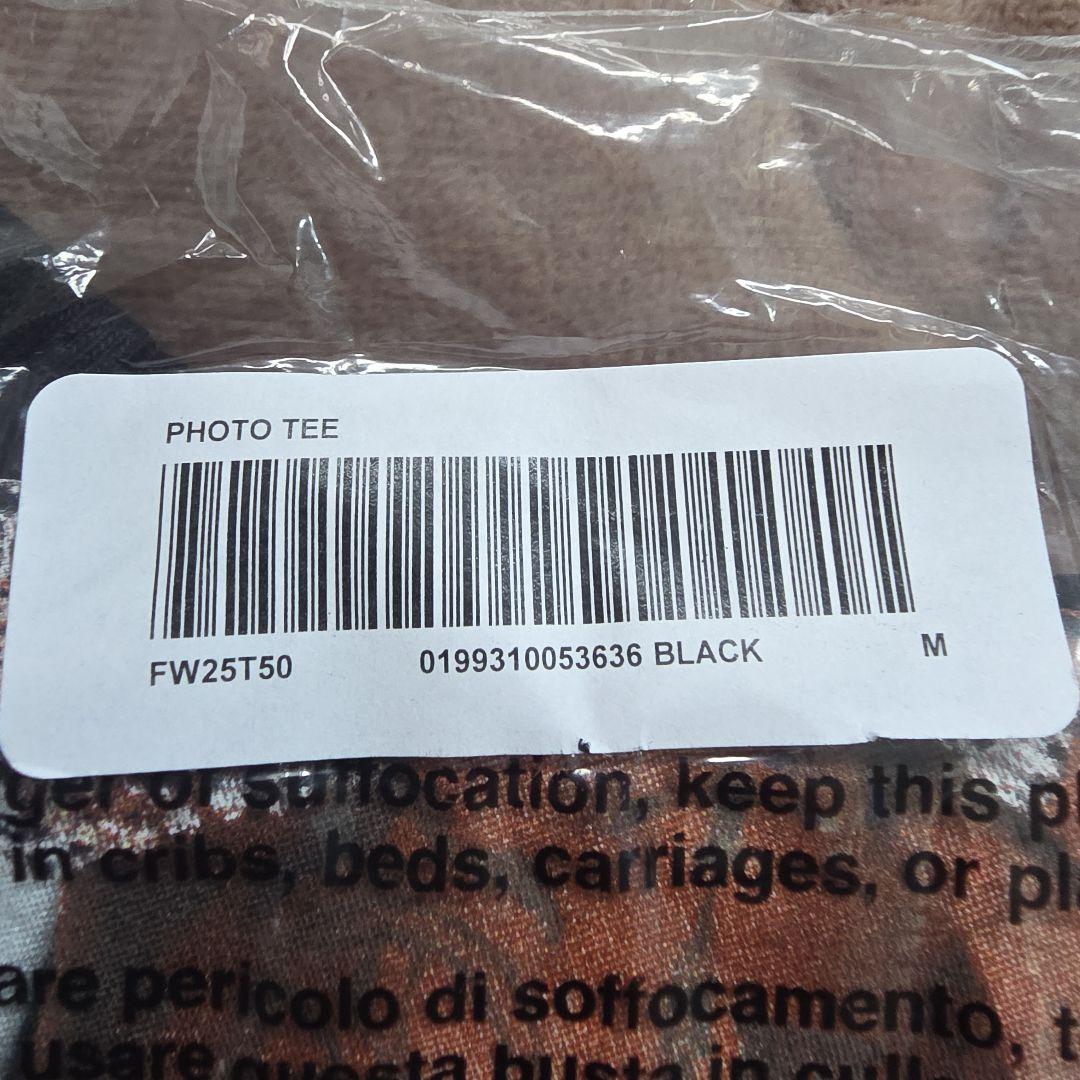 Supreme Playboi Carti Tee M ブラック FA25