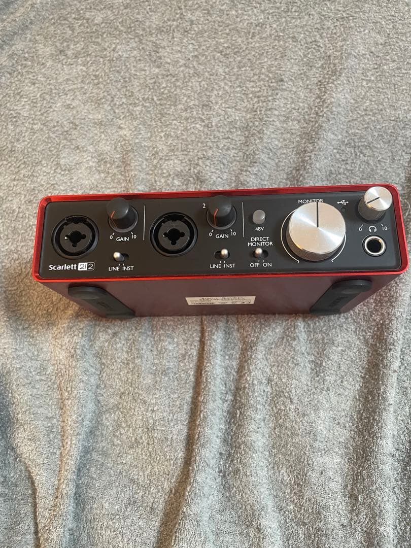 DTM・DAW Focusrite Scarlet 2i2