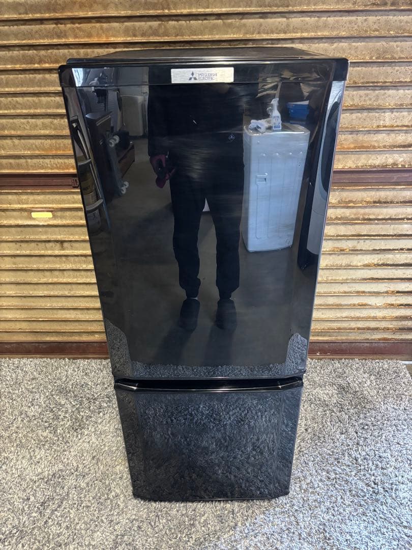 三菱 ノンフロン冷凍冷蔵庫 MR-P15D-B 2019年