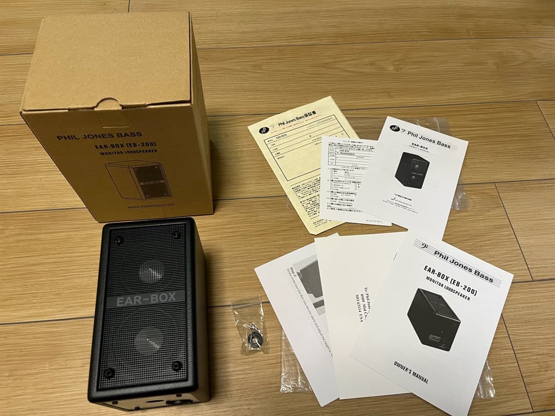 PHIL JONES BASS EAR-BOX EB-200 美品 箱付