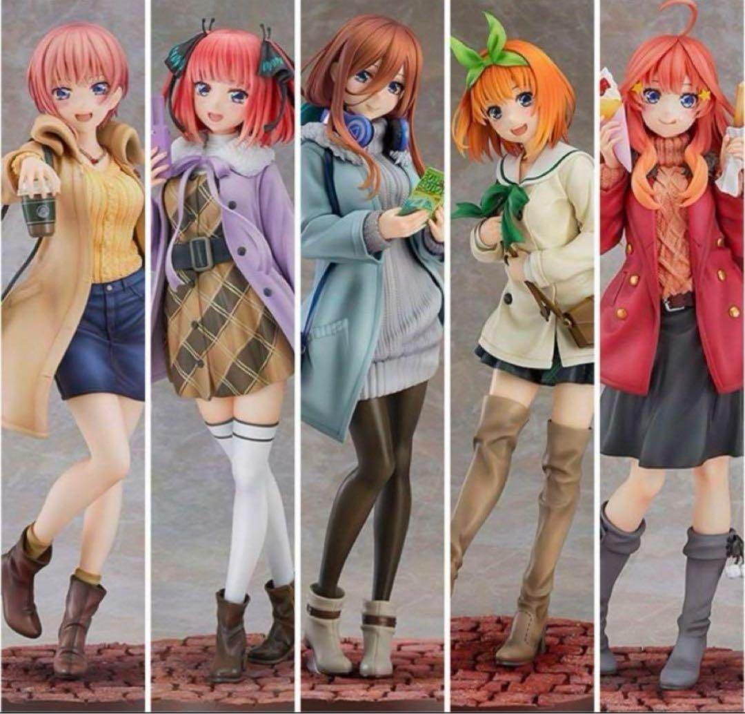 五等分の花嫁 Date style 一花 二乃 三玖 四葉 五月