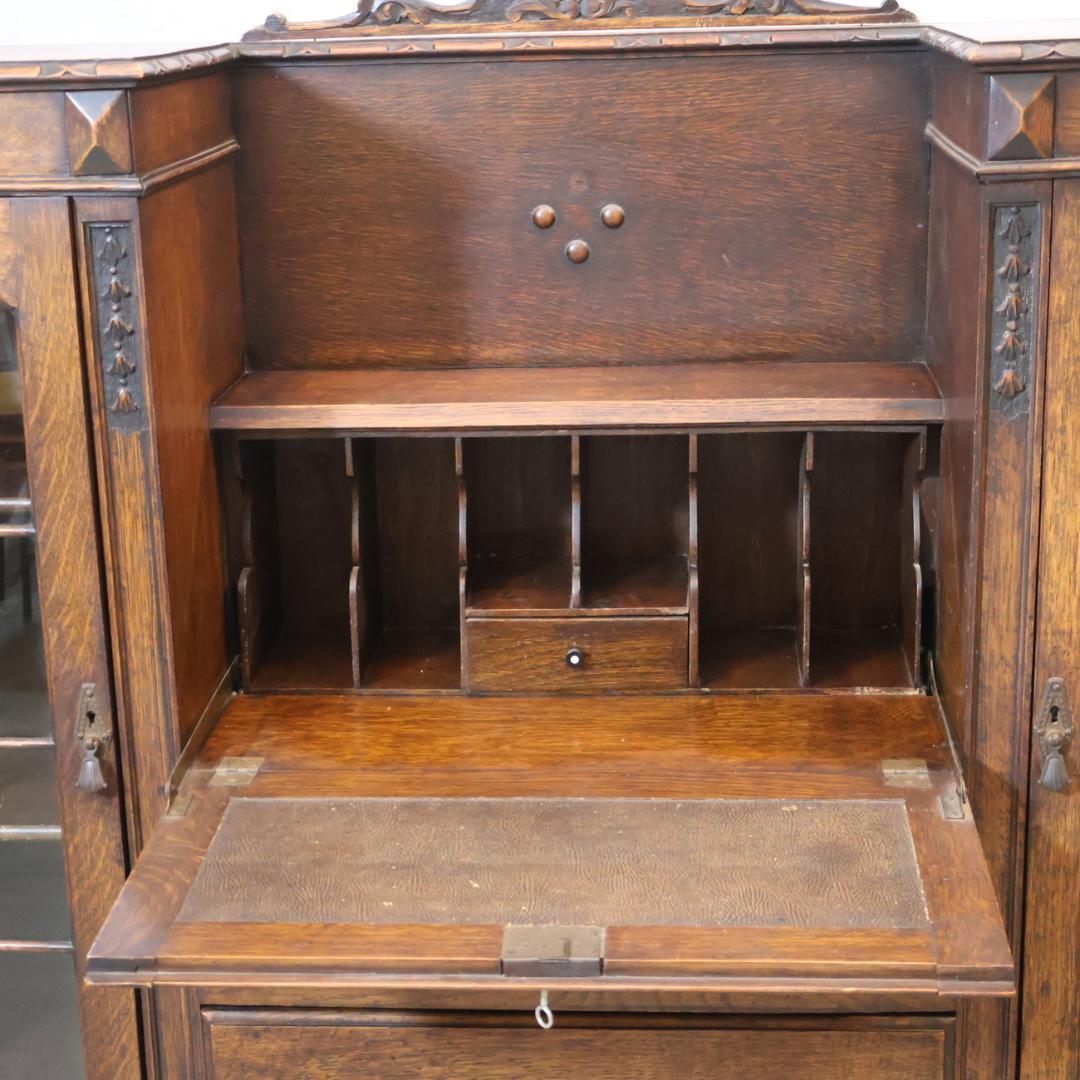 ロイズアンティークス オーク クラシック ライティングビューロー Lloyd's