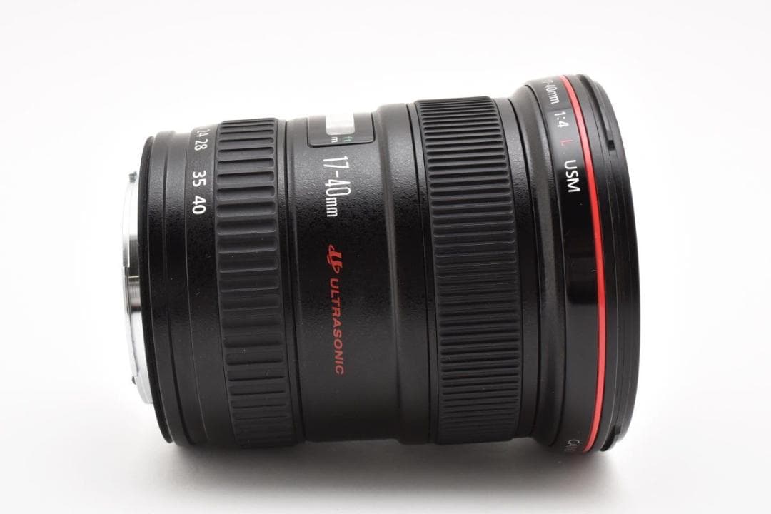 美品　フィルター付　Canon EF17-40mm F4L USM