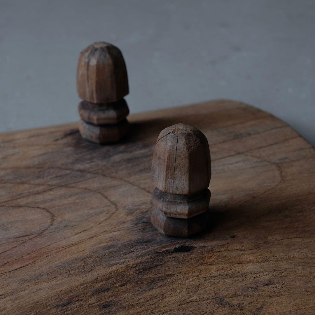 欅材 古い花台　展示台 座卓 ローテーブル サイドテーブル 古家具 アンティーク