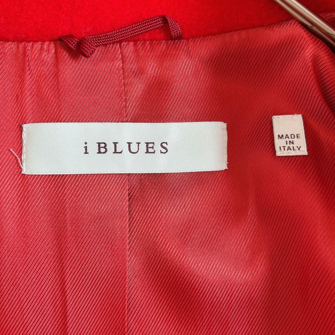 美品⁂マックスマーラ⁂イブルース⁂ウールチェスターコート　イタリア製　レッド