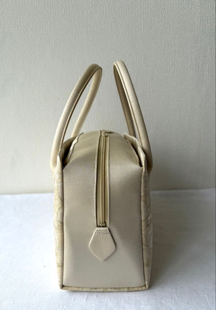 未使用　西陣　和装バッグ　正絹　六花