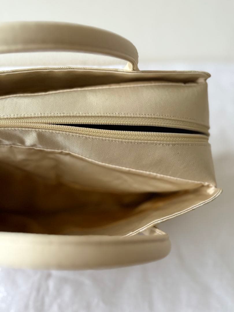 未使用　西陣　和装バッグ　正絹　六花