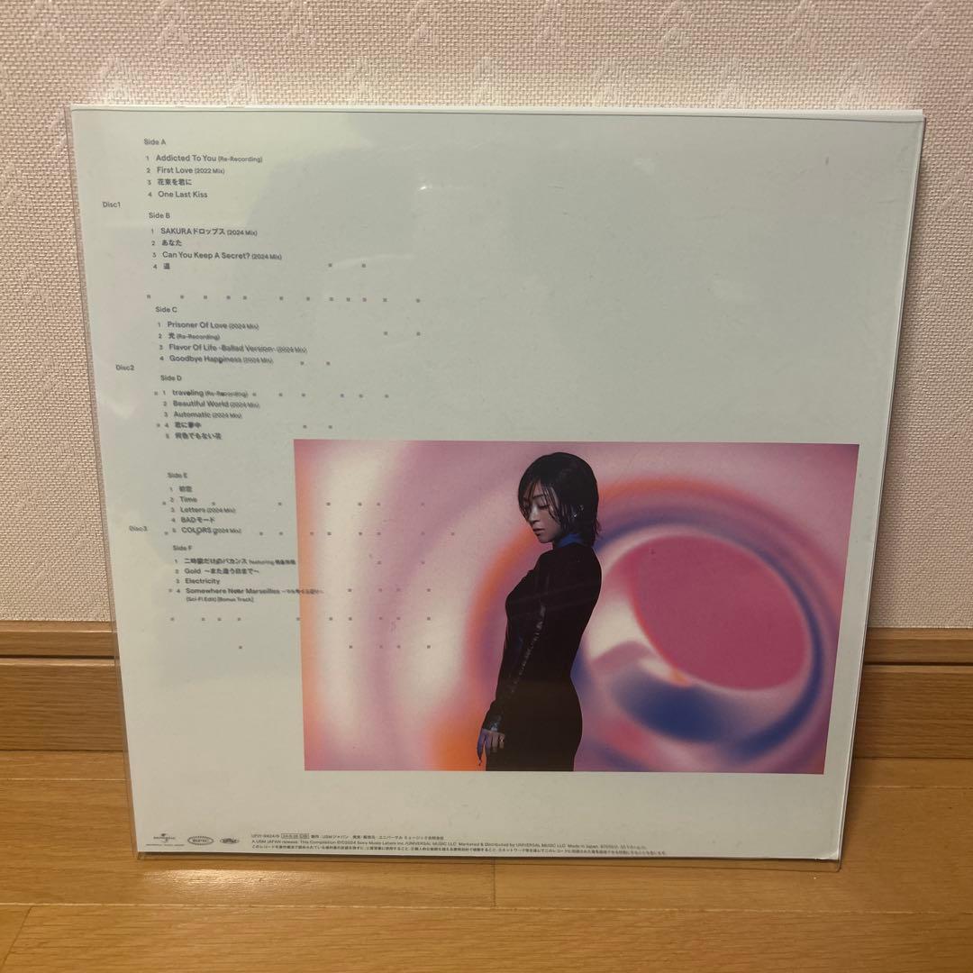 宇多田ヒカル SCIENCE FICTION LPレコード