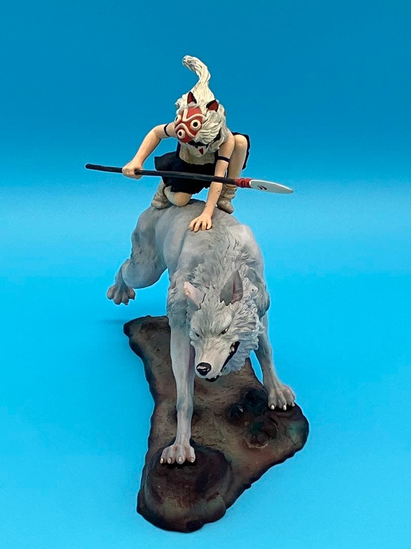 犬神＆サン もののけ姫 フィギュア ジブリ 宮崎駿