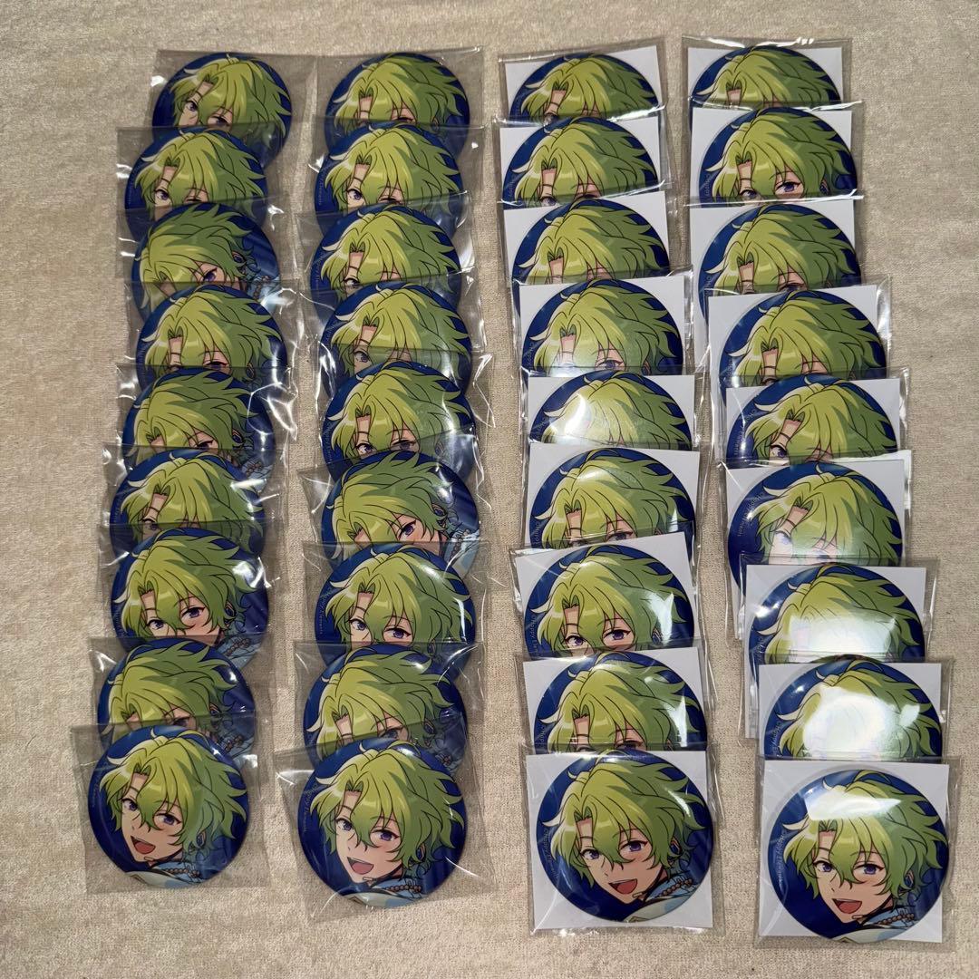 巴日和 オブリガード 缶バッジ