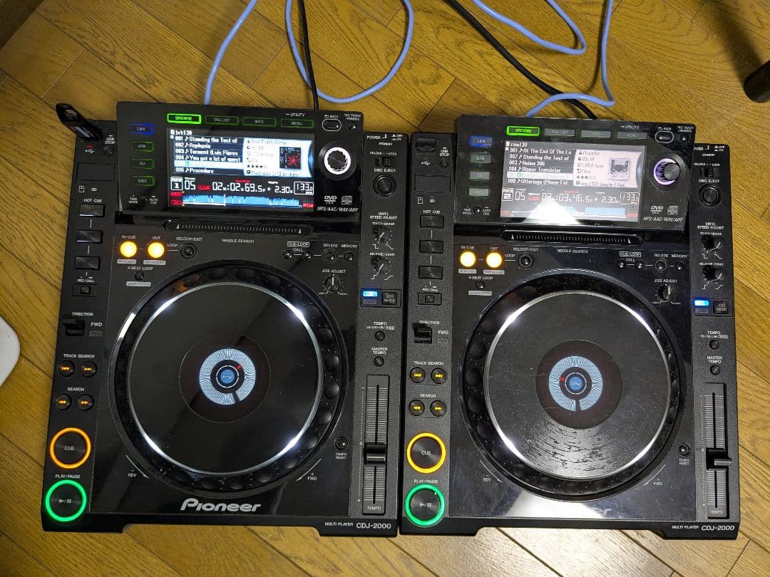 CDJ-2000 2台セット