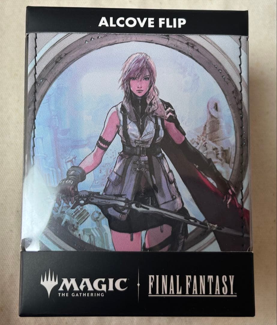 mtg ウルトラプロ ff コラボ ライトニング フリップ デッキケース