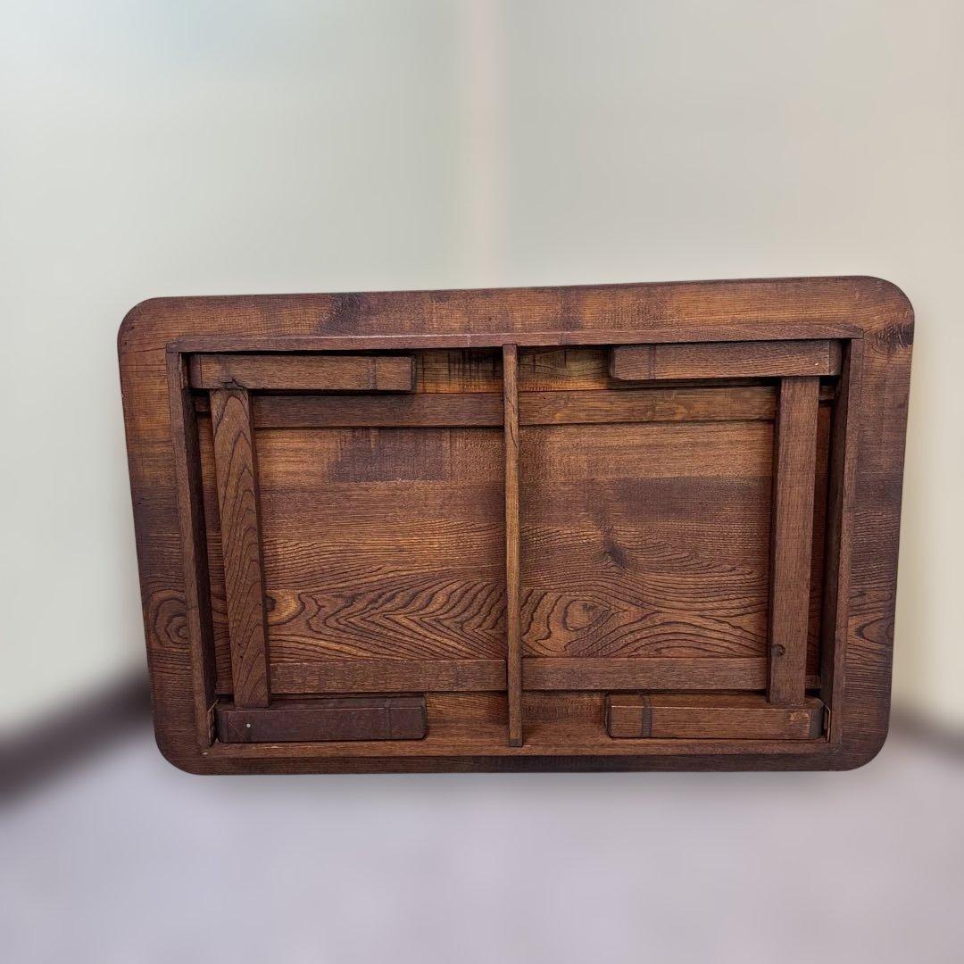 昭和レトロ 平机・文机｜木製 折りたたみ式 座卓・ちゃぶ台｜古材 古道具