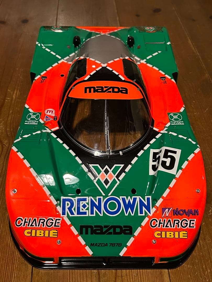 タミヤ　Mazda 787B cカー 塗装済み　ボディ　ラジコン　新品　未使用